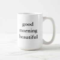Belle tasse bonjour