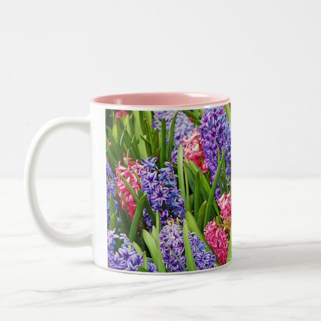 Belle tasse de café hyacinthe (Gauche)