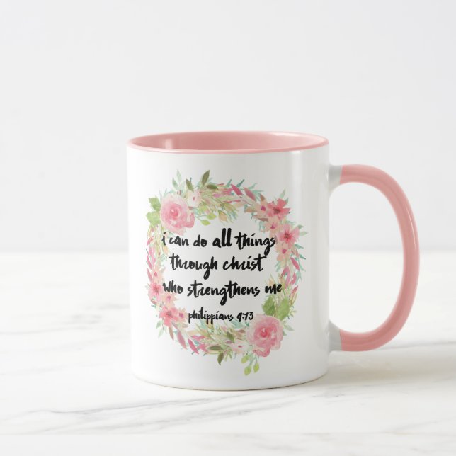 Belle tasse de rose de rose de 4h13 de (Droite)