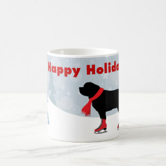 Belle tasse de vacances de chien de Newfie