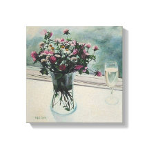 Belle toile d'art floral fin par Pola.B.Alex