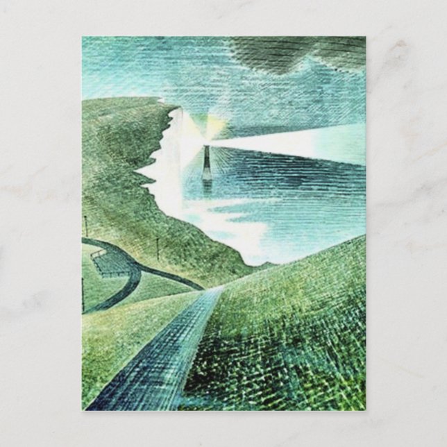 Belle Tout Lighthouse Beach Head Postkarte (Vorderseite)