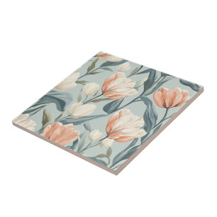 Belle Tulipe Carreaux En Céramique Pour Salle De B