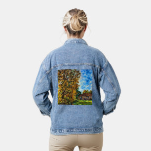 Belle Veste Denim Jour d'automne