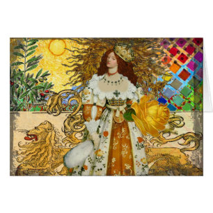 Belle Vintage femme Golden Sun
