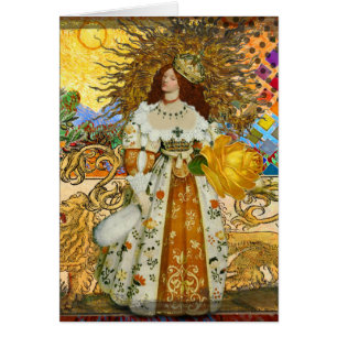 Belle Vintage femme Golden Sun