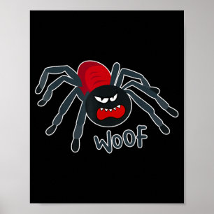 bellenderer Spinne Poster