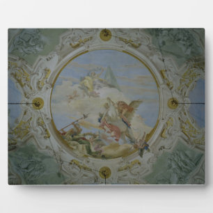 Bellerophon Riding Pegasus, c.1746-47 (fresco) Fotoplatte