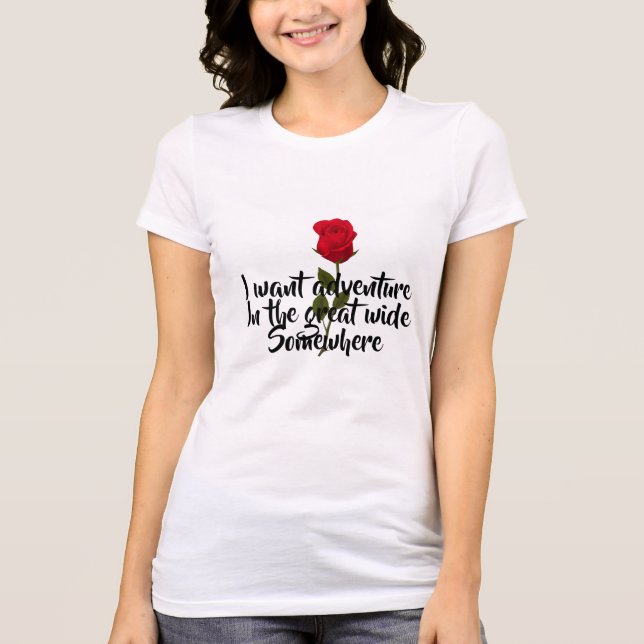 Belle's Abenteuer-Idee T-Shirt (Vorderseite)