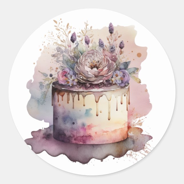 Belles Autocollants pour Gâteau (Devant)