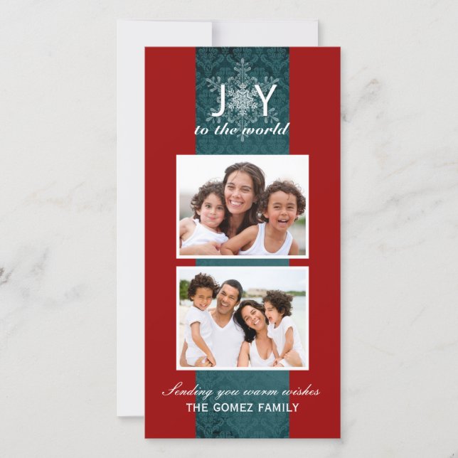 Belles cartes photos de Noël (Devant)