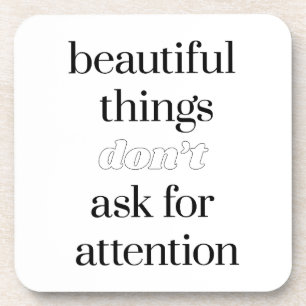 Belles choses Dessous de verre en plastique dur