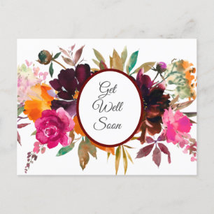 Belles Couleurs Automne Obtenir Bonne Carte Postal