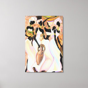 Belles Dames Africaines Impression sur Toile Art P