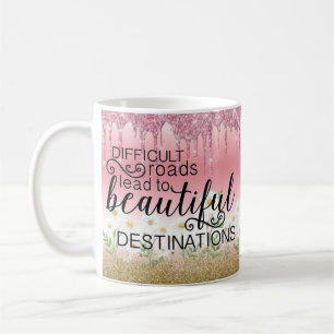 "Belles Destinations" Mug Inspirationnel