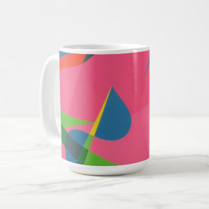Belles et Vibrantes Couleurs ! Tasse à Café