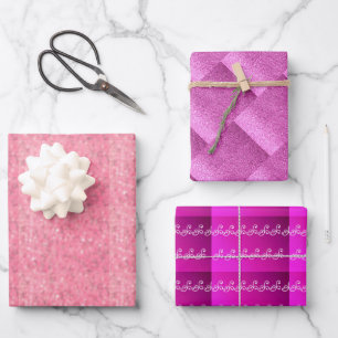 Belles feuilles de papier enveloppant Parties scin