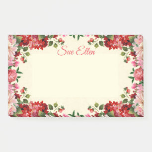 Belles fleurs 402 Post-It Notes