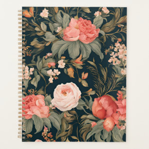 Belles Fleurs De Rose Florales Peintes À L'aquarel