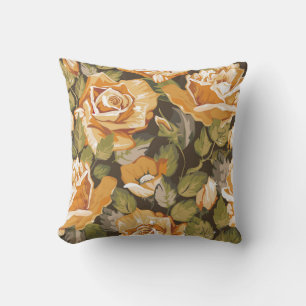 Belles Fleurs Jeter Oreiller