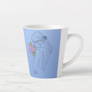 Belles lignes septembre Latte Mug