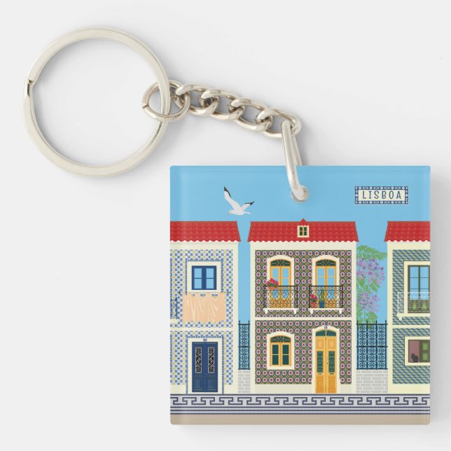Belles maisons portugaises avec tuiles ou azulejos (Devant)