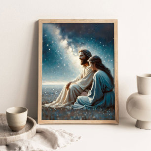 Belles Nuits, Art mural chrétien, Jésus et 