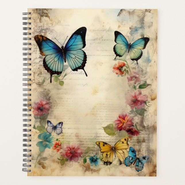 Belles papillons de style Vintage (Devant)