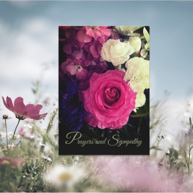 Belles prières et carte de sympathie (Créateur téléchargé)