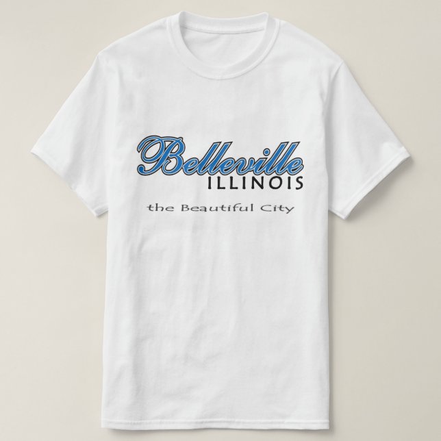 Belleville, Illinois T-Shirt (Design vorne)