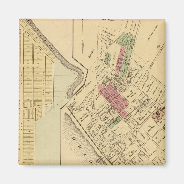 Bellevue Borough Magnet (Vorne)