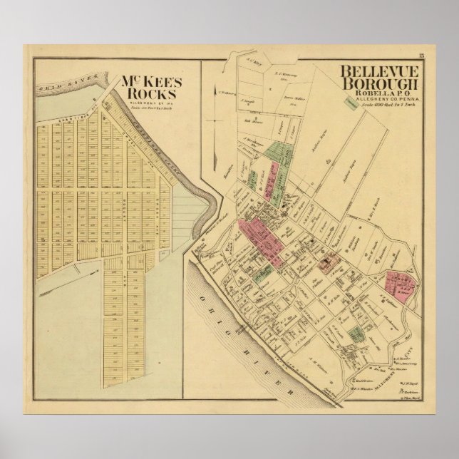 Bellevue Borough Poster (Vorne)