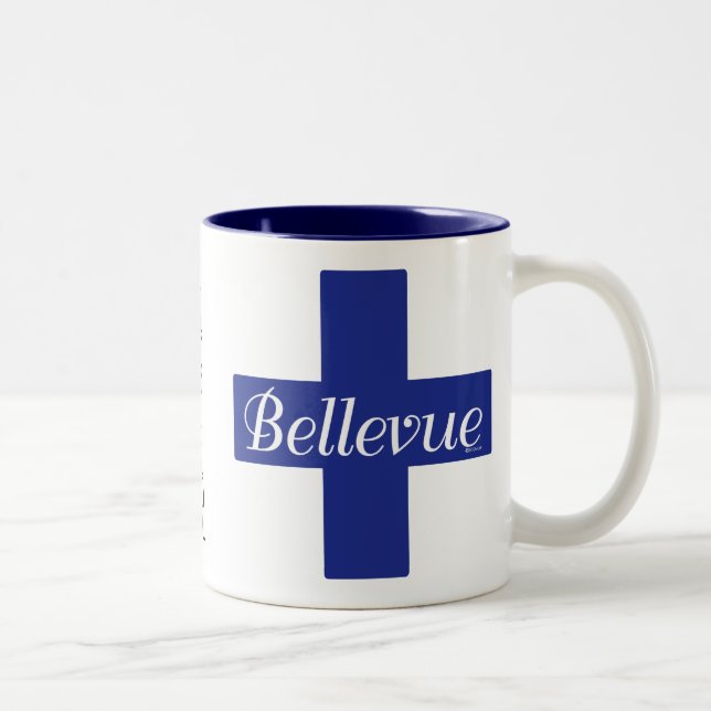Bellevue, Font Wars Mug (Droit)