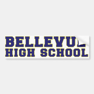 Bellevue Highschool Autoaufkleber