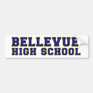 Bellevue Highschool Autoaufkleber