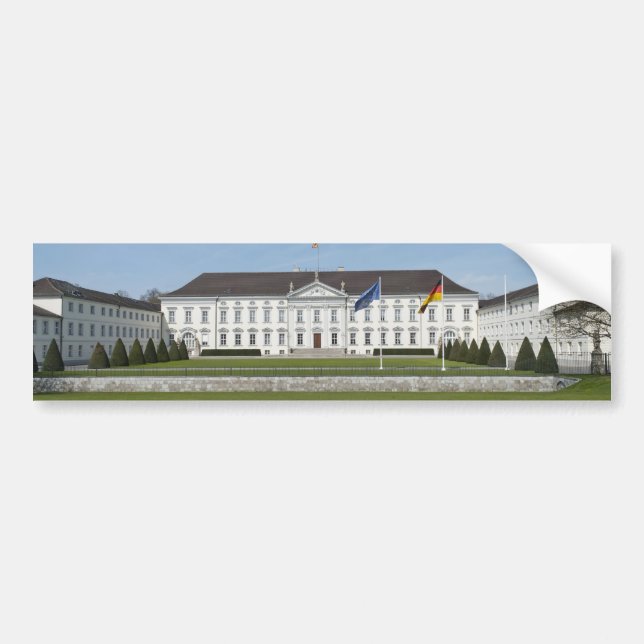 Bellevue Palace in Berlin Autoaufkleber (Vorne)