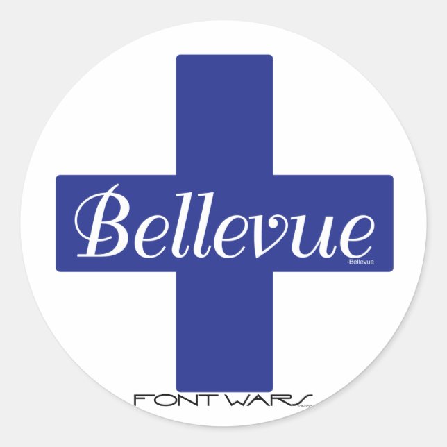 Bellevue Sticker (Vorderseite)