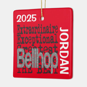 Bellhop Extraordinaire CUSTOM Keramikornament