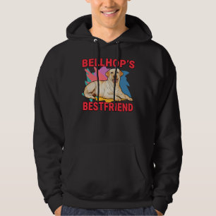 Bellhop S Bestfriend Labrador Retriever Dog Mama A Hoodie