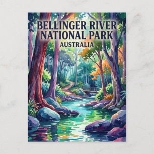 Bellinger River Nationalpark Australien Postkarte