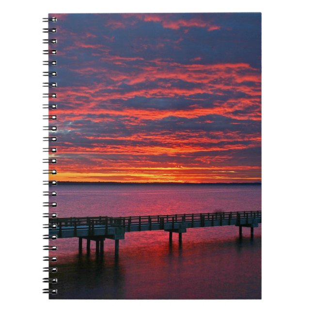 Bellingham Bay at Sunset Notizblock (Vorderseite)