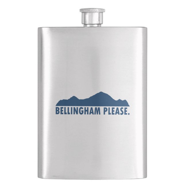 Bellingham Bitte Flachmann (Vorderseite)