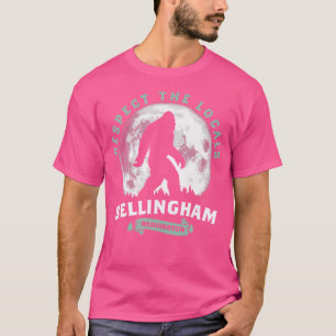 Bellingham Respekt für die Locals Sasquatch Vollmo T-Shirt