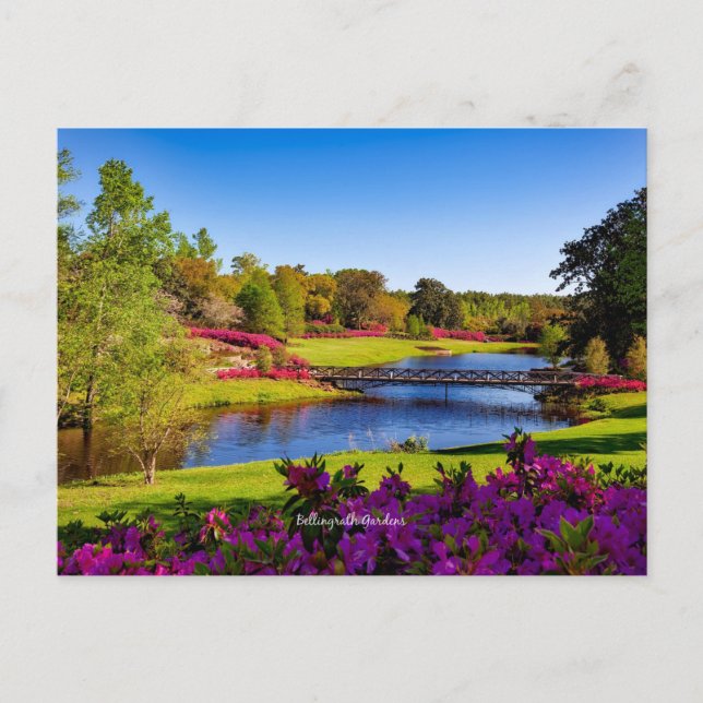 Bellingrath Gardens, Alabama, Postkarte (Vorderseite)
