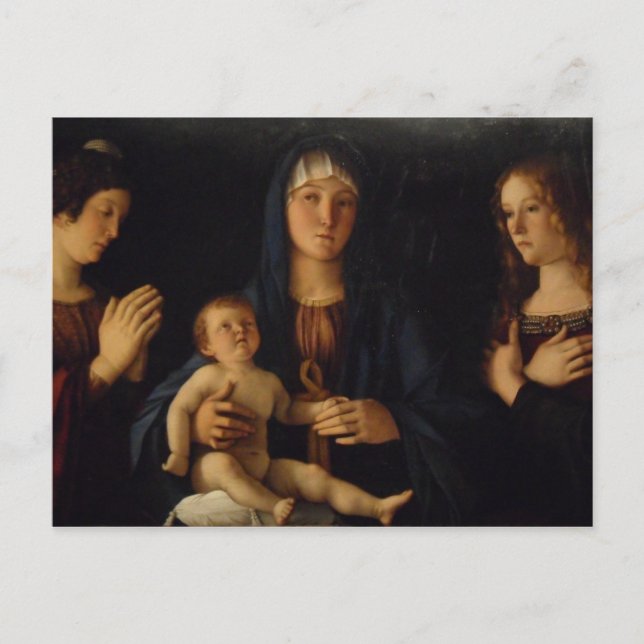 Bellini Madonna del Sasso Postkarte (Vorderseite)