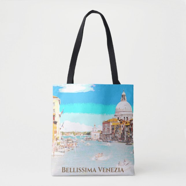 ** Bellissima - Italienische Sprache Venezia Vened Tasche (Vorderseite)