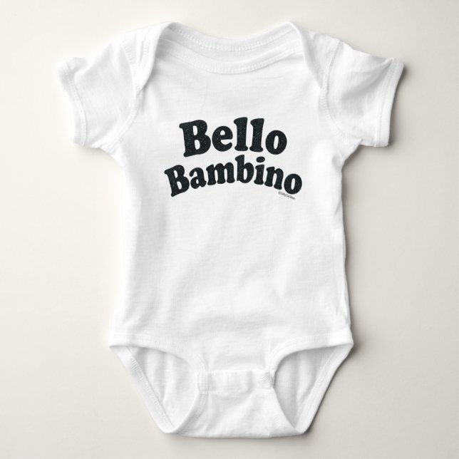 Bello Bambino Baby Strampler (Vorderseite)