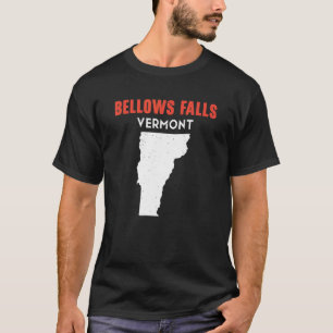 Bellows Falls Vermont USA Staat America Travel Ver T-Shirt