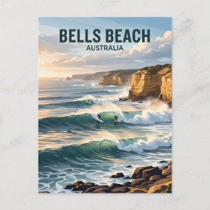 Bells Beach Australien Postkarte