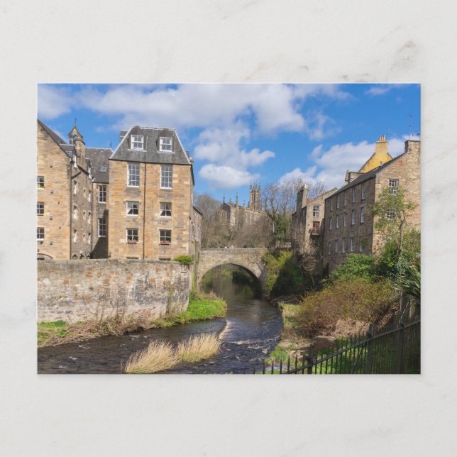 Bells Brae bridge in Dean Village, Edinburgh Postkarte (Vorderseite)